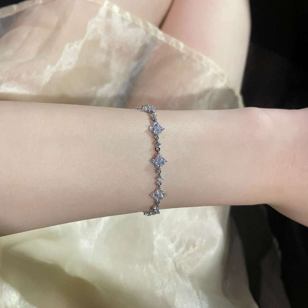 Elegant Shining Bracelet Female Personality All-match Adjustable - Minihomy