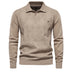 Men's Slim Lapel Knitted Sweater - Minihomy