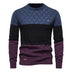 Men's Slim Round Neck Men's All-matching Sweater - Minihomy