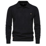 Men's Slim Lapel Knitted Sweater - Minihomy