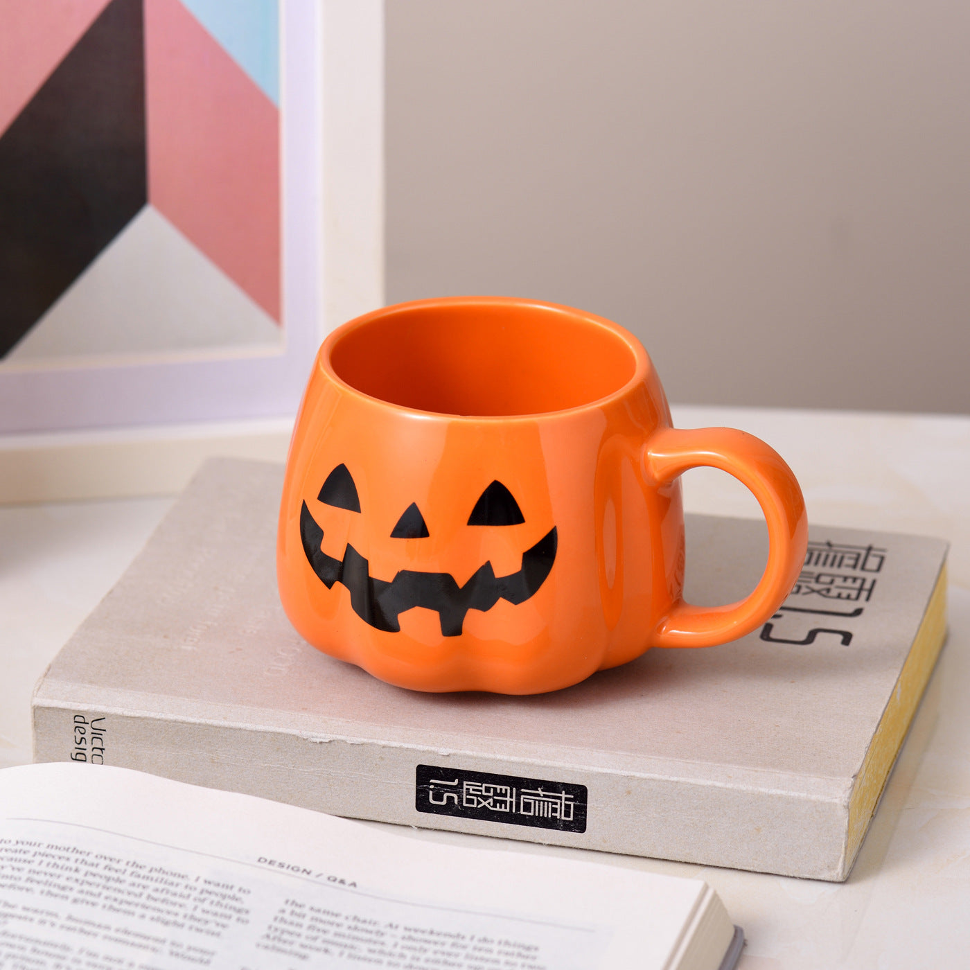 Halloween Christmas Office Ceramic Mug Creative - Minihomy