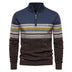 Men's Stand-up Collar All-match Half Zipper Sweater - Minihomy