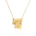 Creative Copper Plated Gold Pendant Necklace For Women - Minihomy