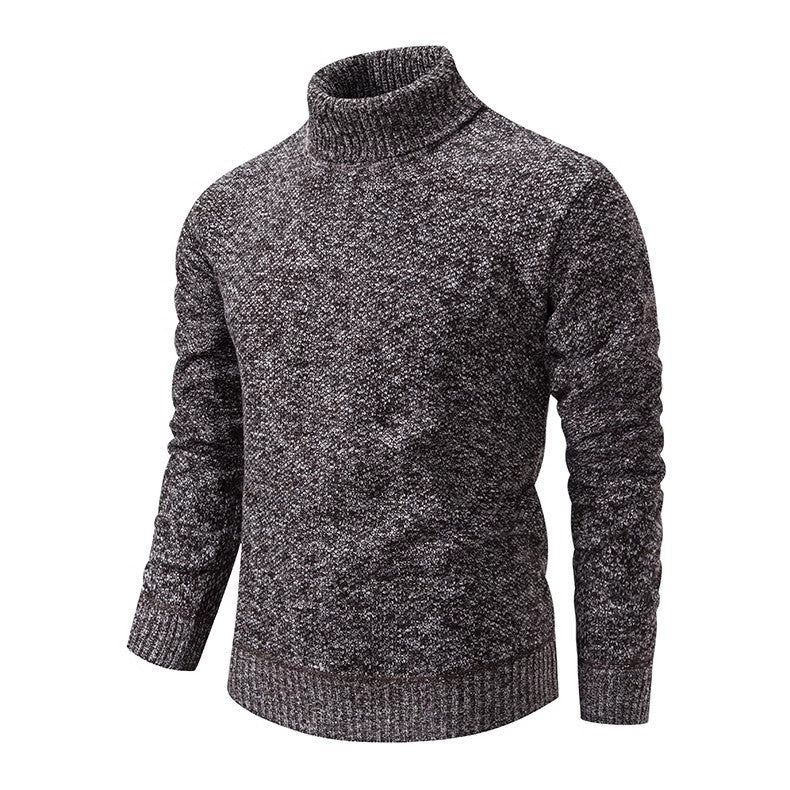 Men's Solid Color Sweater Casual Slim Fit: Your Perfect Blend of Style and Comfort - Minihomy