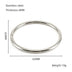 Fashion Bamboo Titanium Steel Bracelet Three Beads - Minihomy