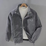 Men's Winter Japanese-style Retro Off-season Thickened Warm Jacket - Minihomy