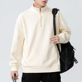 Men's Loose High Collar Men's Cotton Sweater - Minihomy