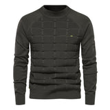 Men's Casual Round Neck Pullover Bottoming Sweater - Minihomy