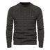 Men's Casual Round Neck Pullover Bottoming Sweater - Minihomy