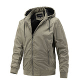 Men's Detachable Hooded Jacket Casual Sports Thin Cotton Jacket - Minihomy