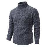 Men's Solid Color Sweater Casual Slim Fit: Your Perfect Blend of Style and Comfort - Minihomy