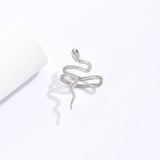 Design Ear Clip Gold Snake Winding Retro - Minihomy