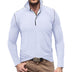 Men's Henley Shirt Lapel T-shirt Top - Minihomy