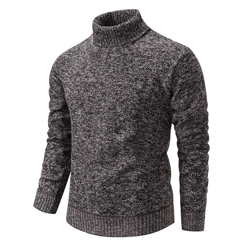 Men's Solid Color Sweater Casual Slim Fit: Your Perfect Blend of Style and Comfort - Minihomy