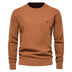 Men's Casual Round Neck Pullover Sweater - Minihomy