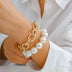 Exaggerated Large Pearl Bracelet - Statement Jewelry - Minihomy