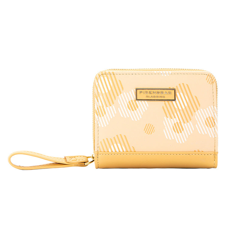 Creative Hazy Flower Women's Wallet Zipper - Minihomy