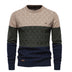 Men's Slim Round Neck Men's All-matching Sweater - Minihomy