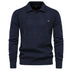 Men's Slim Lapel Knitted Sweater - Minihomy