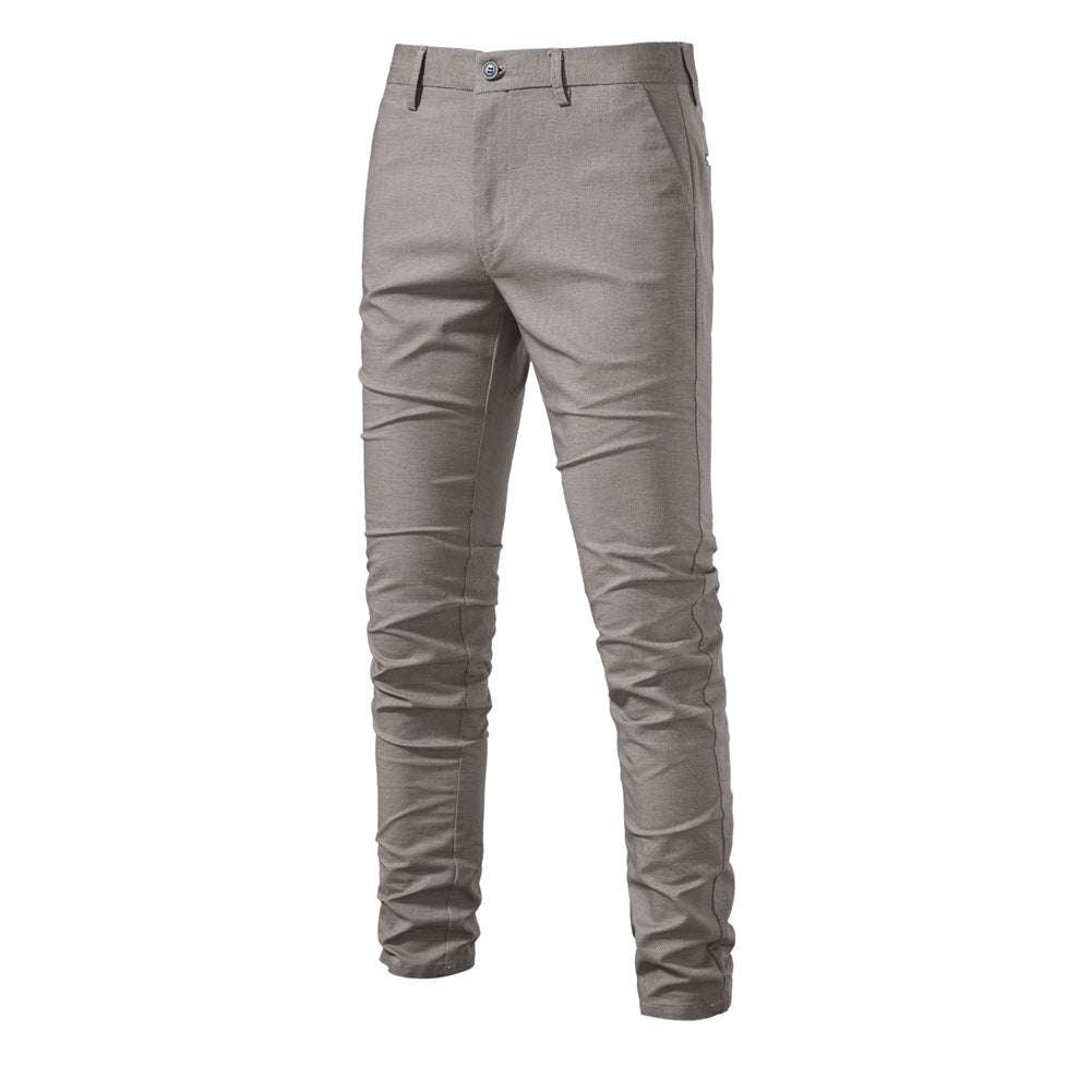 Men's Fashionable All-match Breathable Cotton Trousers - Minihomy