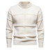 Crew Neck Casual Slim-fit Jumper - Minihomy