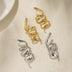 Alloy Spiral Personalized Earrings Simple Design - Minihomy