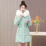 Down Jacket Women's Design Mid-length Coat - Minihomy