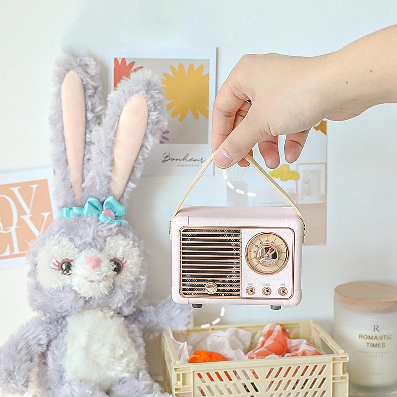 Diy Retro Mini Portable Card Speaker - Minihomy