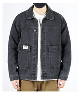 Denim Jacket Men's Cotton Loose - Minihomy