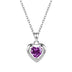 925 Heart-shaped Rhinestones Personalized Necklace For Women: A Symbol of Elegance and Romance - Minihomy