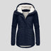 Autumn Winter Berber Fleece Casual Hooded Coat - Minihomy