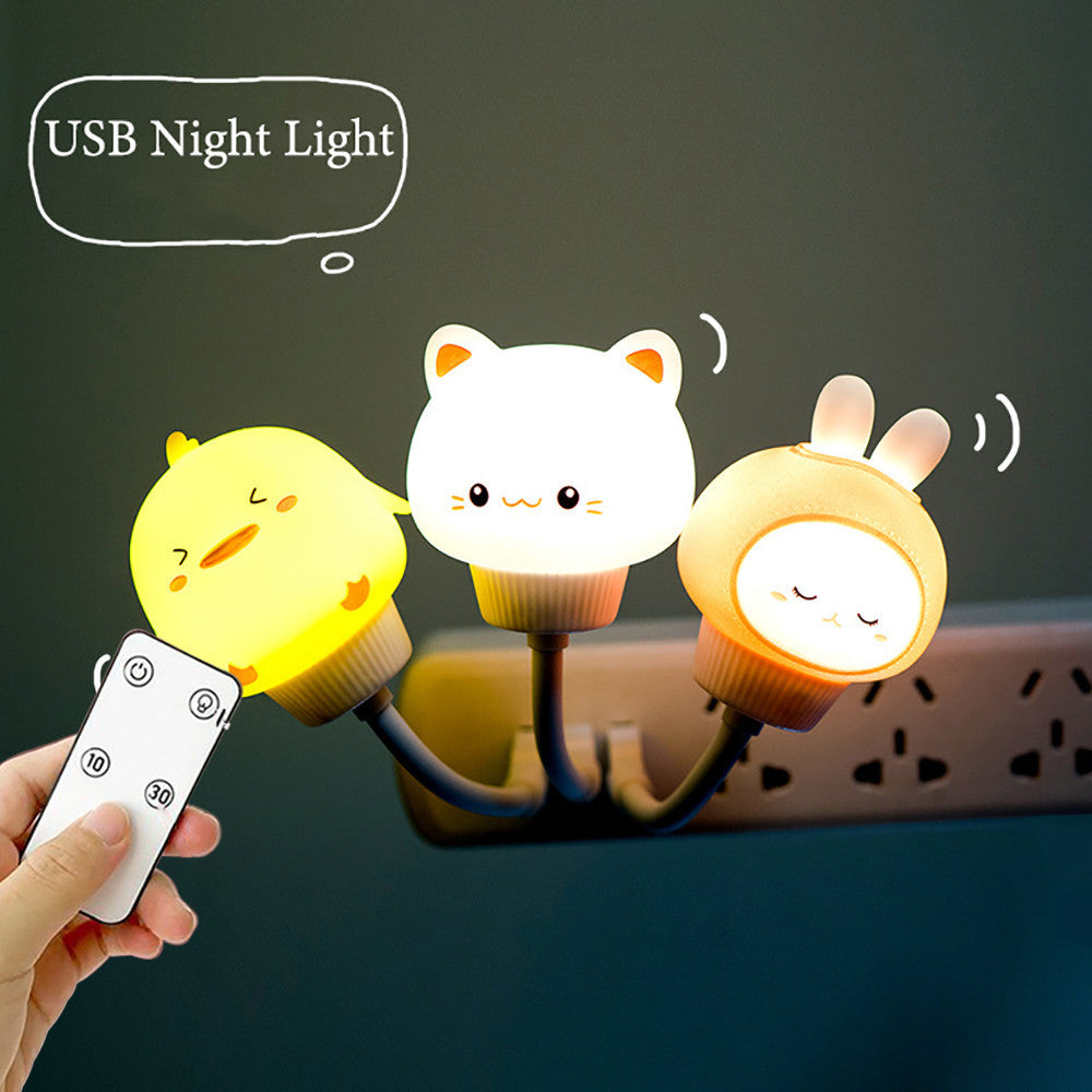 Cute Pet Night Light - Soft & Gentle Sleep Light for Small Animals - Minihomy