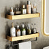 Bathroom Perforated Towel Storage Rack - Minihomy