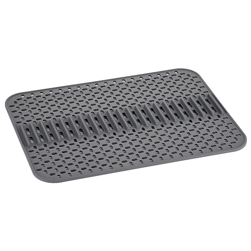 Kitchen Silicone Drain Mat Sink Protection Against Scratching - Minihomy