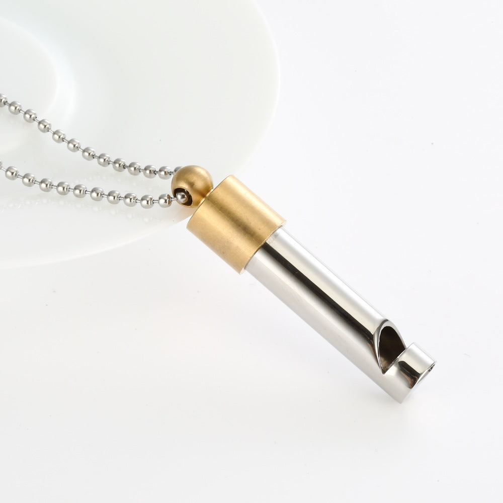 Pendant Whistle Blow Adjustment Breathing Decompression - Minihomy