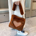 Love Handbags Winter Plush Shoulder Bags For Women - Minihomy