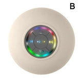 Big Suction Cup Waterproof Bluetooth Speaker LED Light Emitting - Minihomy