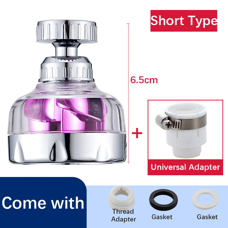 Faucet Splashproof Kitchen Home Shower Universal Joint Extender - Minihomy