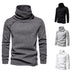 Men's Cascading Collar Sweater Coat Jacquard Pullover Sports Sweater - Minihomy