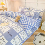 Bedclothes Summer Washed Quilts Set Sheets - Minihomy