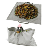 Garden Leaf Storage Outdoor Lawn Yard Waste Tarpaulin Container - Minihomy