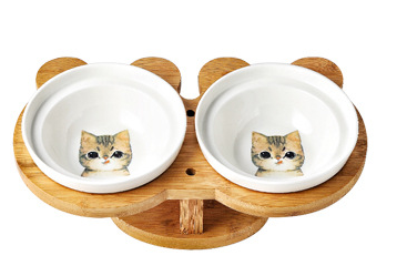 Ceramic Pet Products Cat Bowl - Minihomy