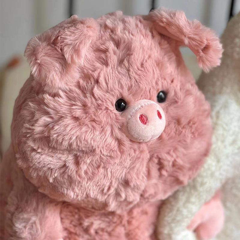 Cute Baby Pink Pig Plush Toy Doll - Minihomy