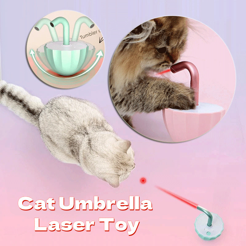 Automatic Cat Laser Toy - Interactive Kitten Play, USB Rechargeable, Smart Pet Game - Minihomy