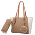 Large Capacity 3-in-1 Saffiano Tote Bag - Fashionable & Portable - Minihomy