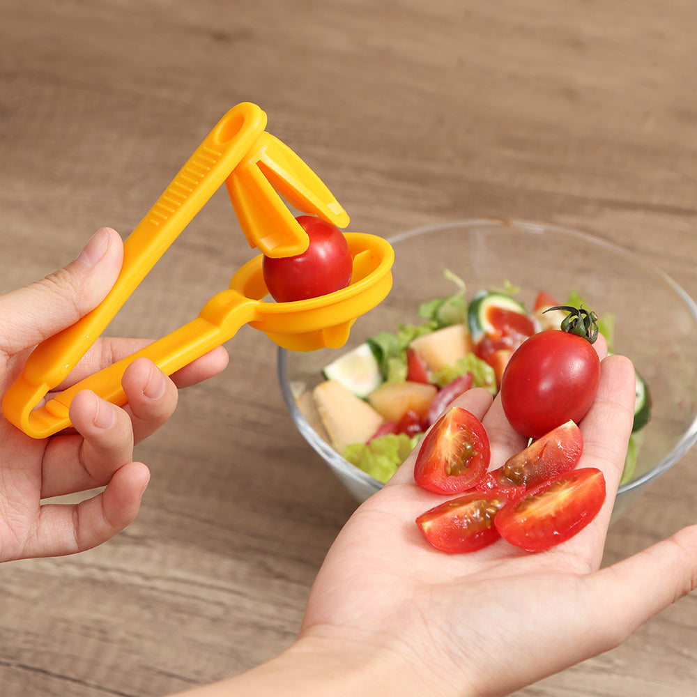 Tomato Slicer Cutter Grape Tools Cherry Kitchen Pizza Fruit Splitter Artifact