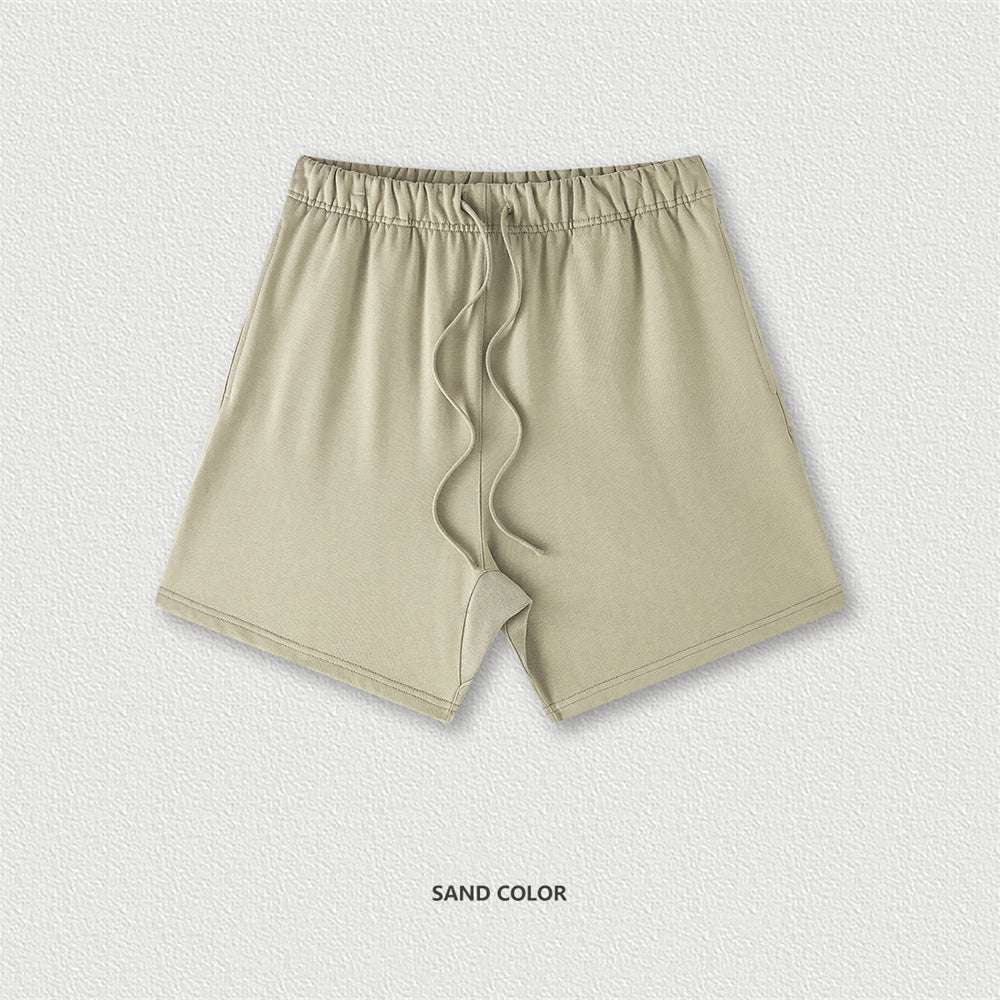 Mens  Loose Solid Color Shorts - Minihomy