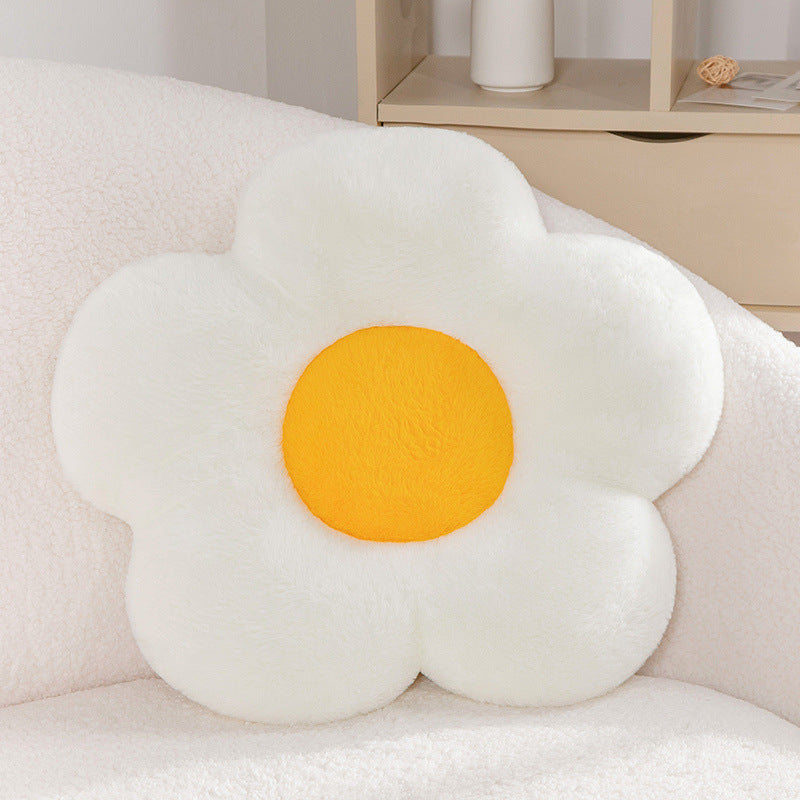 Color Flower Pillow Sun Flower Plush Cushion - Minihomy