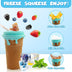 500ml Large Capacity Slushy Cup - Quick-Frozen Smoothies - Summer Refreshment for Kids and Adults - Minihomy