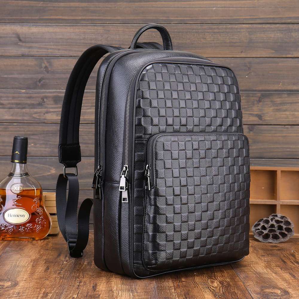 Large Capacity Genuine Leather Fashion High-grade Men's Bag - Minihomy